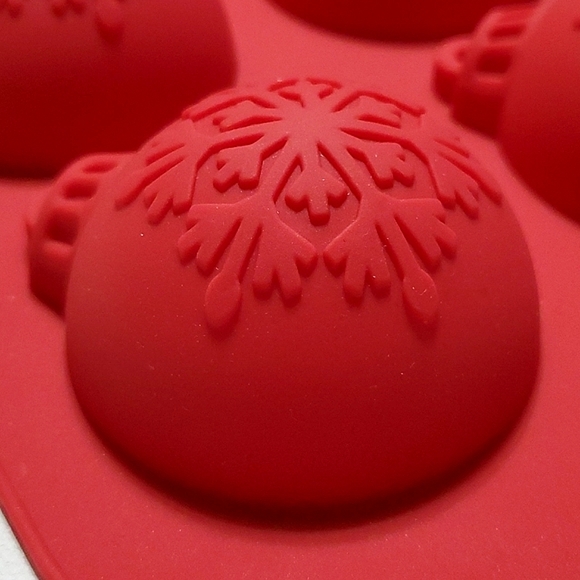 Christmas Ornaments Silicone Molds Make Hot Chocolate Cocoa Bombs, Mini  #1 - Picture 3 of 16